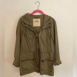 Hollister Olive Green Utility Jacket